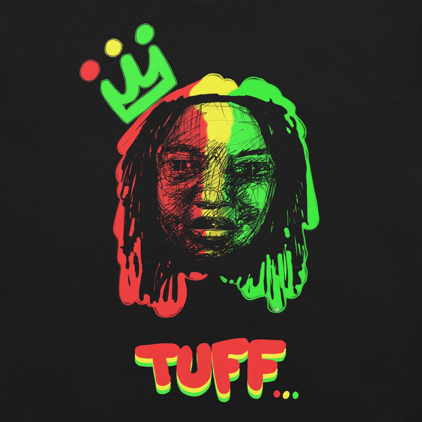 Empower Your Wardrobe with the "Tuff" Artistic Unisex T-Shirt