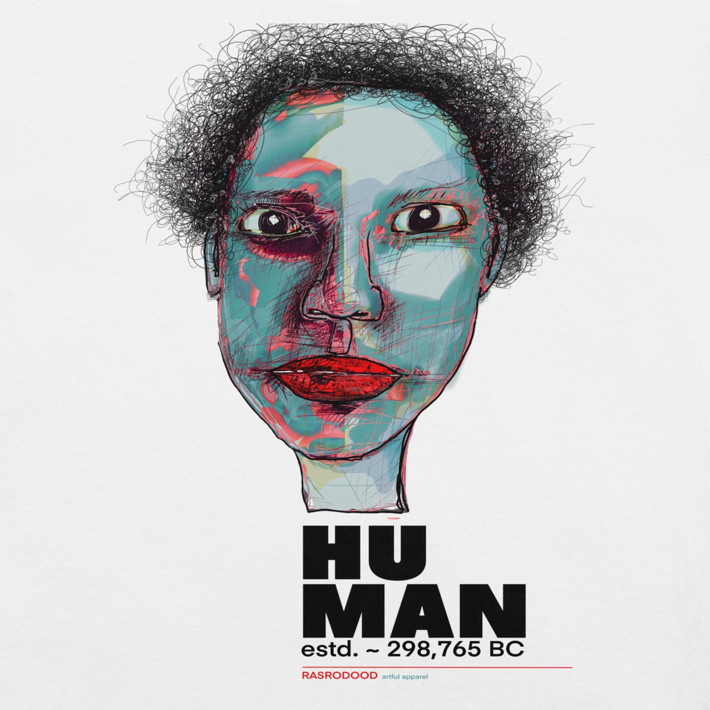 Express Your Identity with the "Human" Unisex T-Shirt