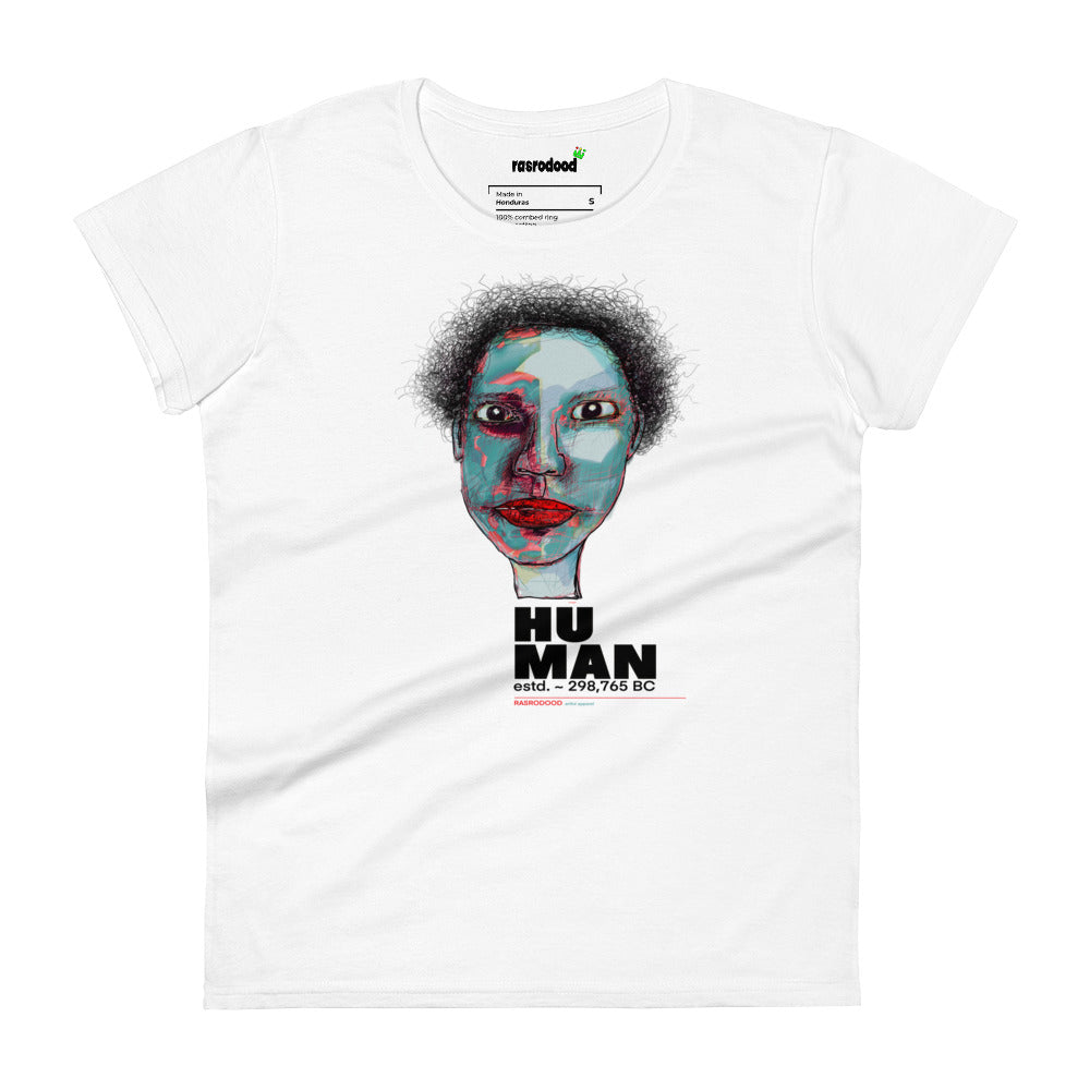 Express Your Identity with the "Human" Women's T-Shirt